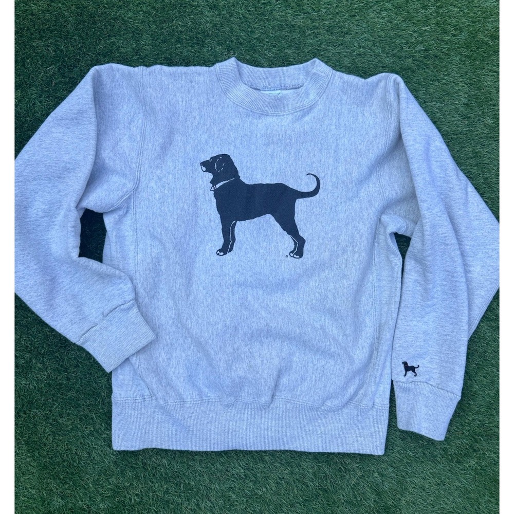 Vintage 90s The Black Dog Martha's Vineyard Reverse Weave Crewneck Sweatshirt M